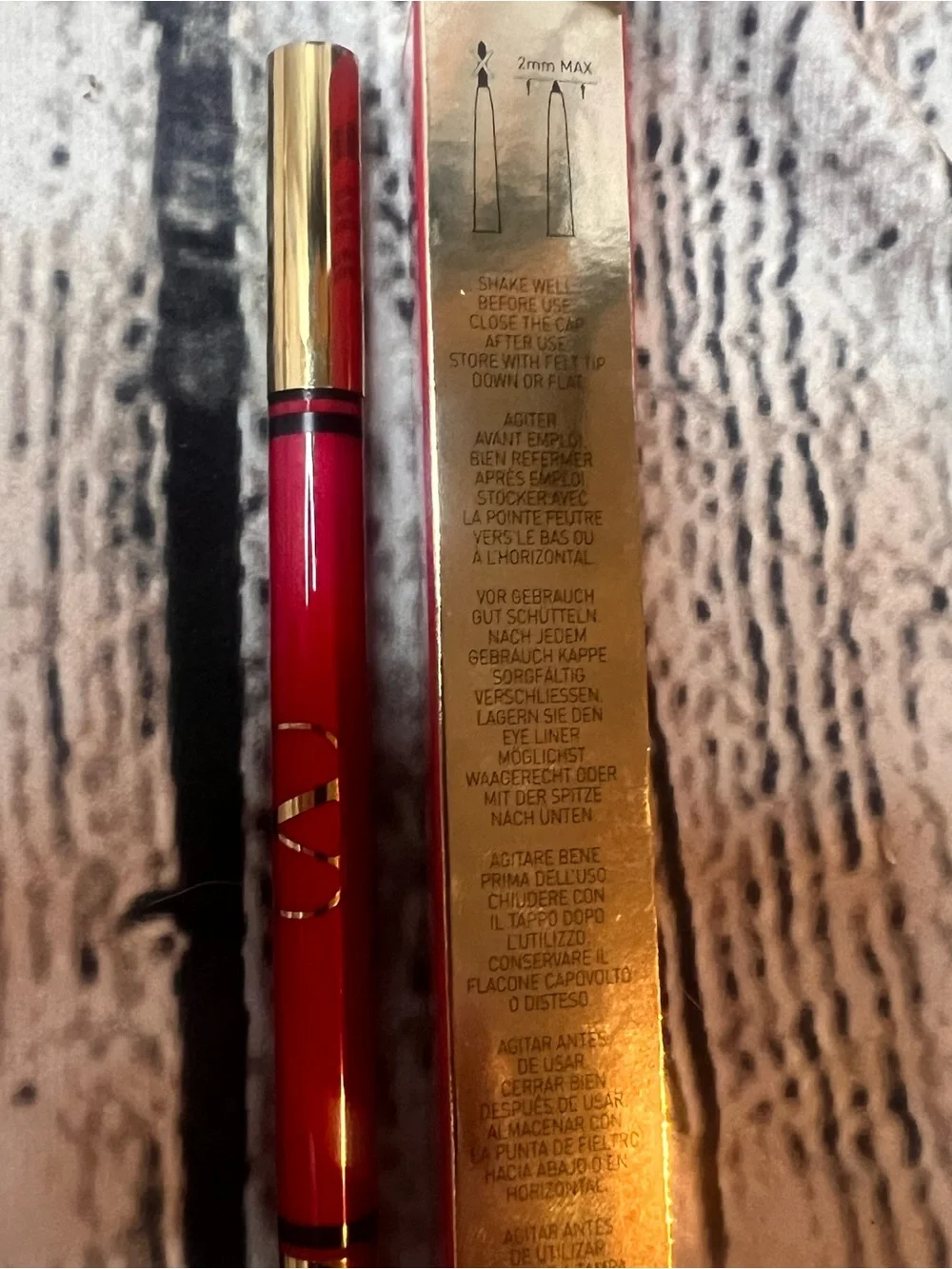 BNIB Twin Liner Valentino Black & Nero Liquid Eyeliner Pen